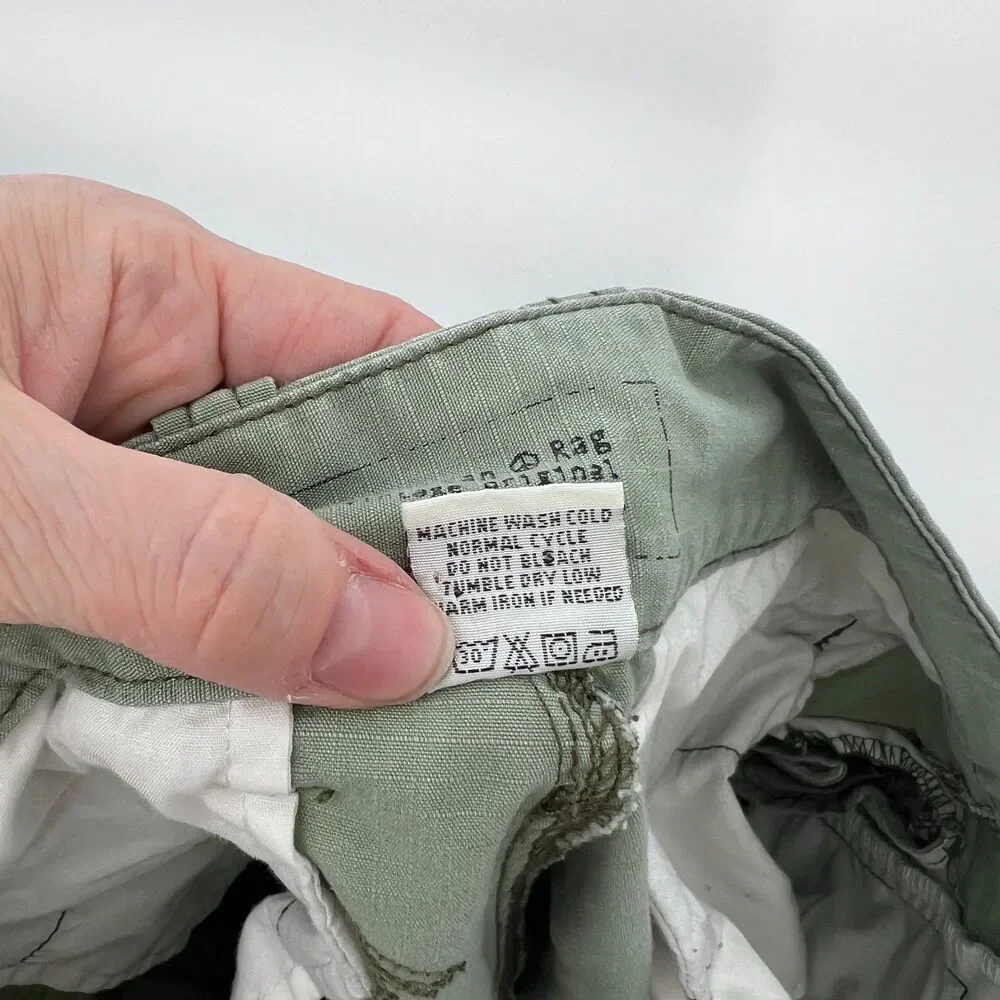 American Rag VTG Original Boho Cargo Retro Y2K Pants‎ JRS Size 5 Cotton